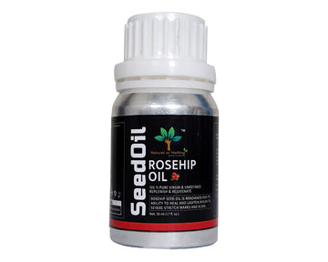 Rosehip Oil (50 ML) | Pure & Natural Cold Pressed Carrier Oil Therapeutic Grade